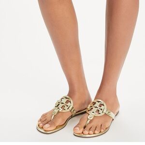 Women's Gold  Sandals Size 39